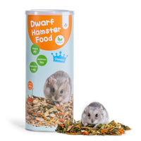 Niteangel alimento para hámster enano, equilibrio nutricional diario.