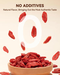 Niteangel bayas de goji para cobayas, snack natural para enriquecimiento diario.