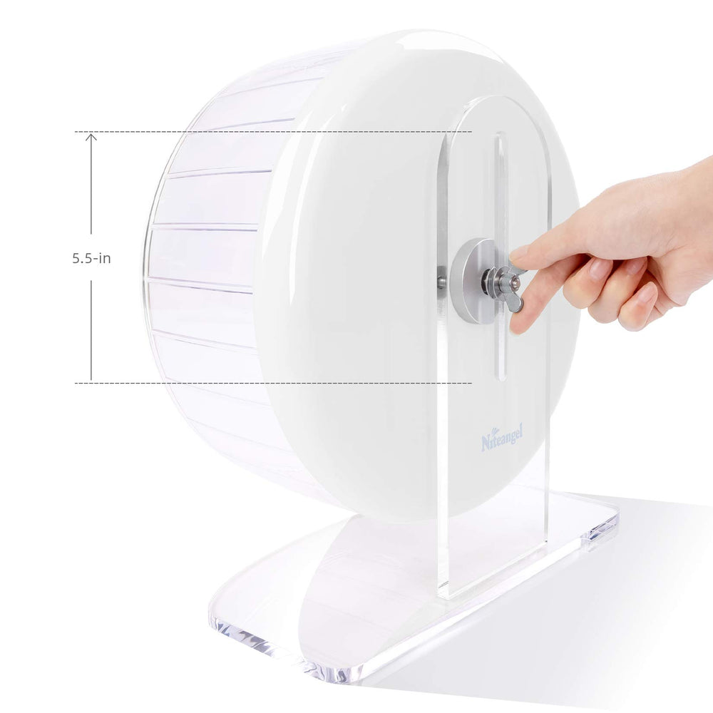 Rueda de ejercicio de diámetro amplio Niteangel para movimiento cómodo.