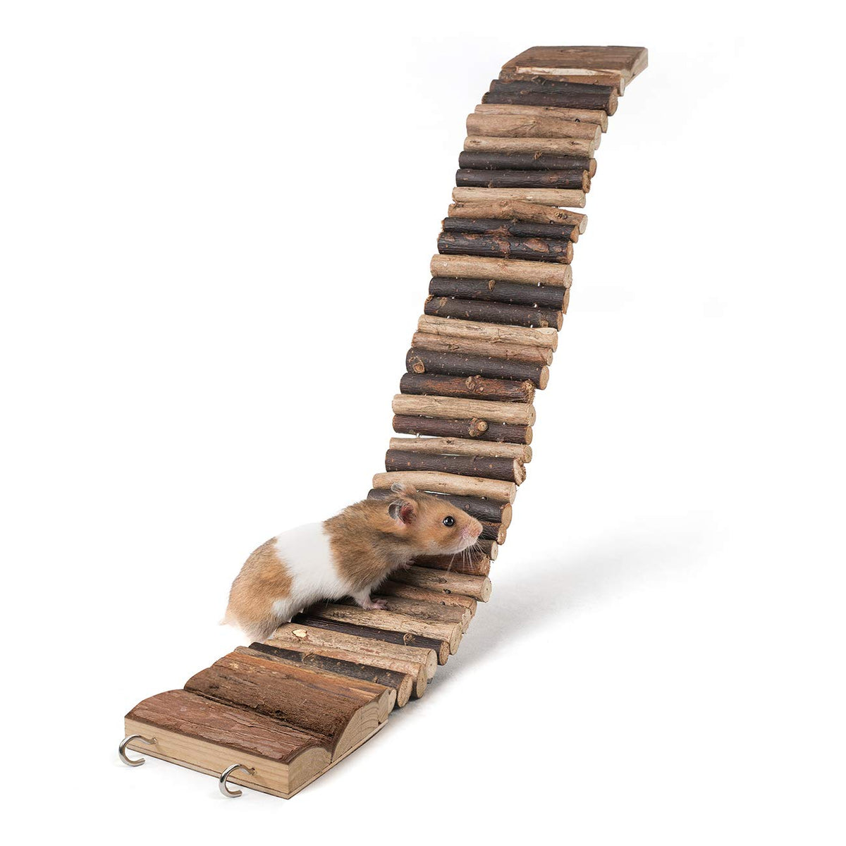 Niteangel Puente de suspensión para hamster: promueve ejercicio y exploración en la jaula.