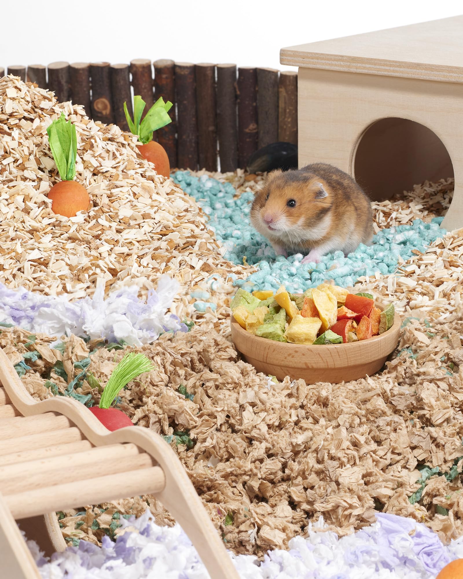 Juguete y snack Niteangel para hámster, fomenta juego y exploración