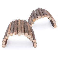 Niteangel Puente-Escalera de Madera, vista frontal, ideal para explorar.