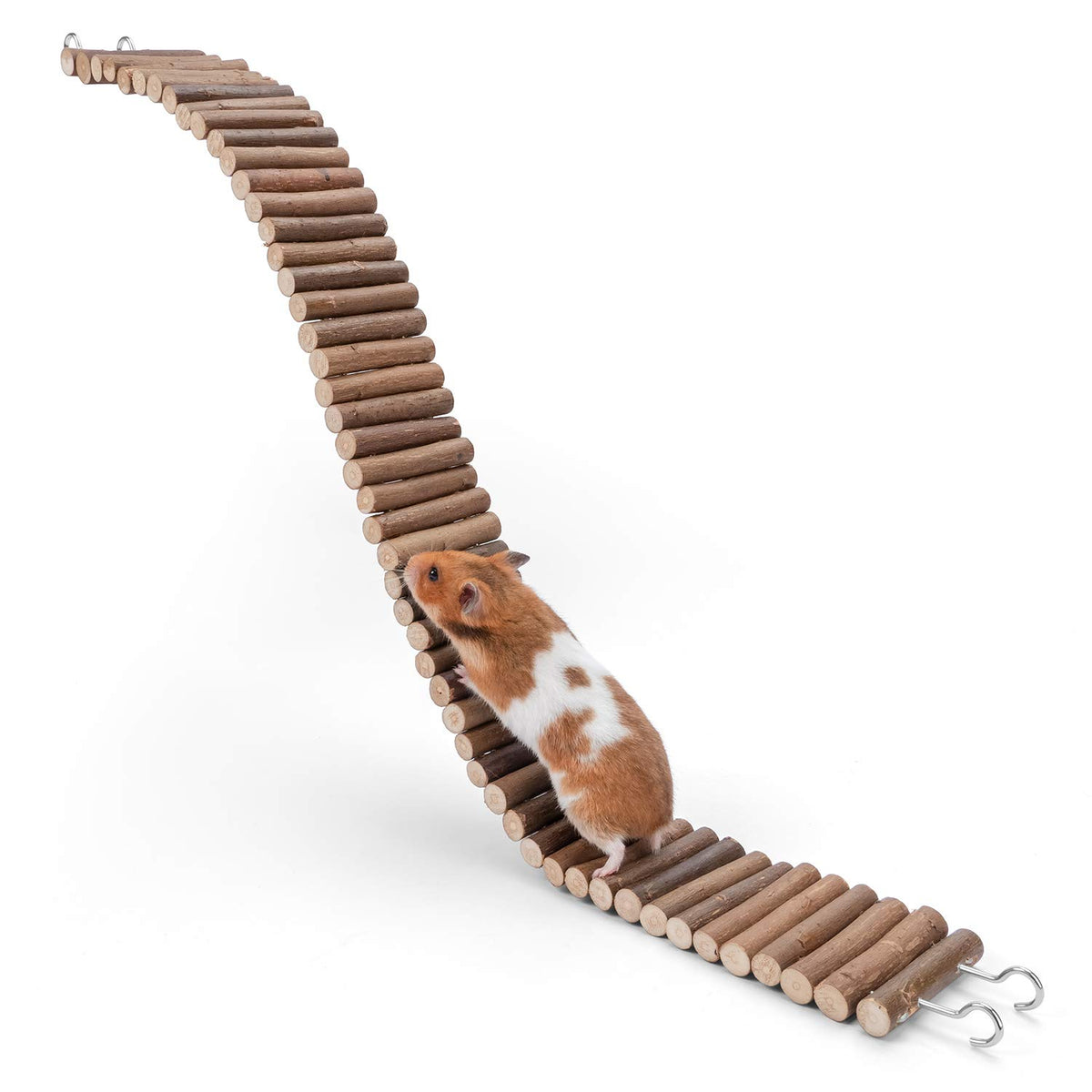 Niteangel puente de suspensión para hamster favorece la exploración y el ejercicio seguro.