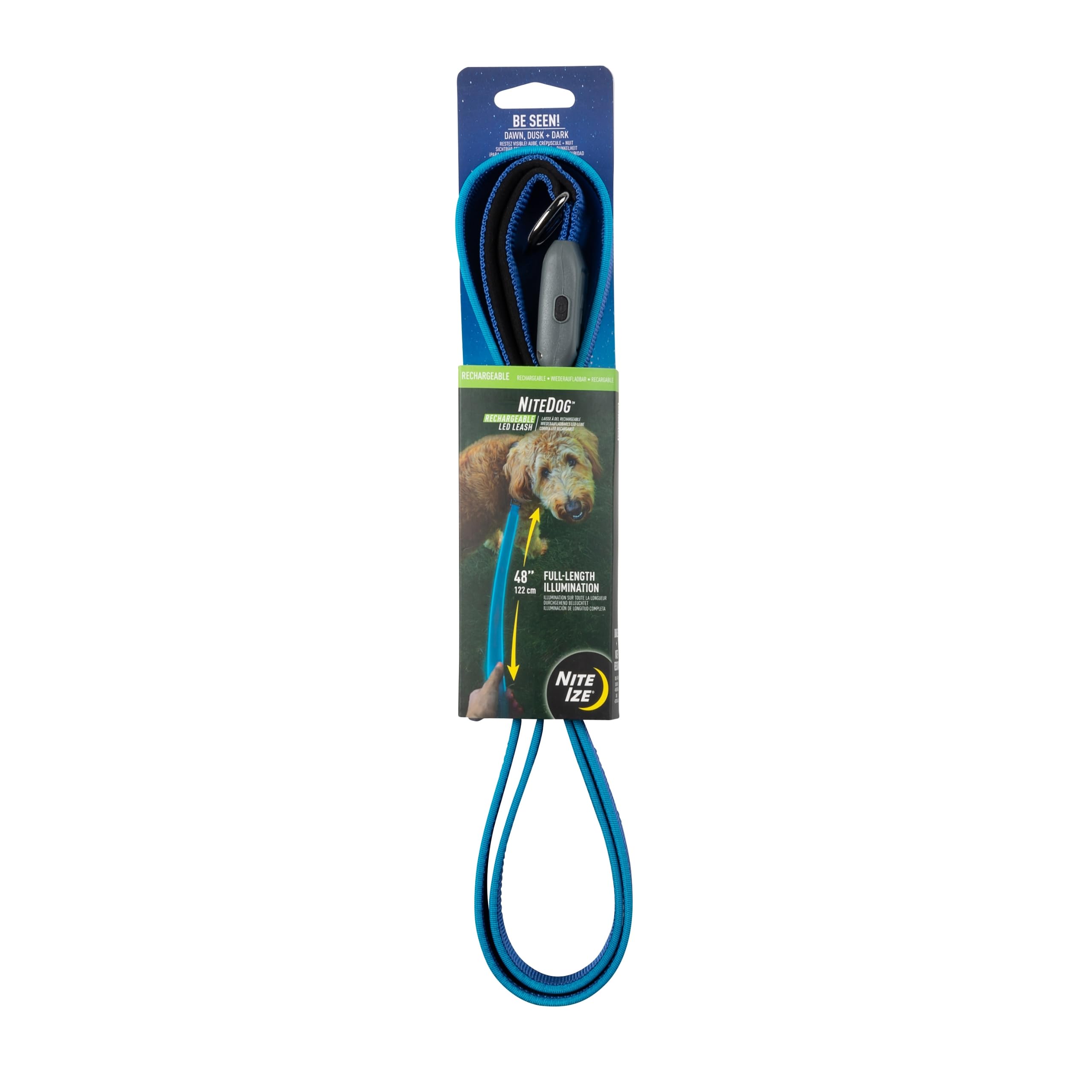 Nite Ize NiteDog con diodos emisores de luz para visibilidad mano a collar.