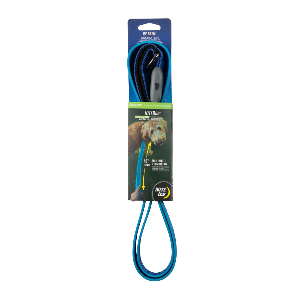 Nite Ize NiteDog con diodos emisores de luz para visibilidad mano a collar.