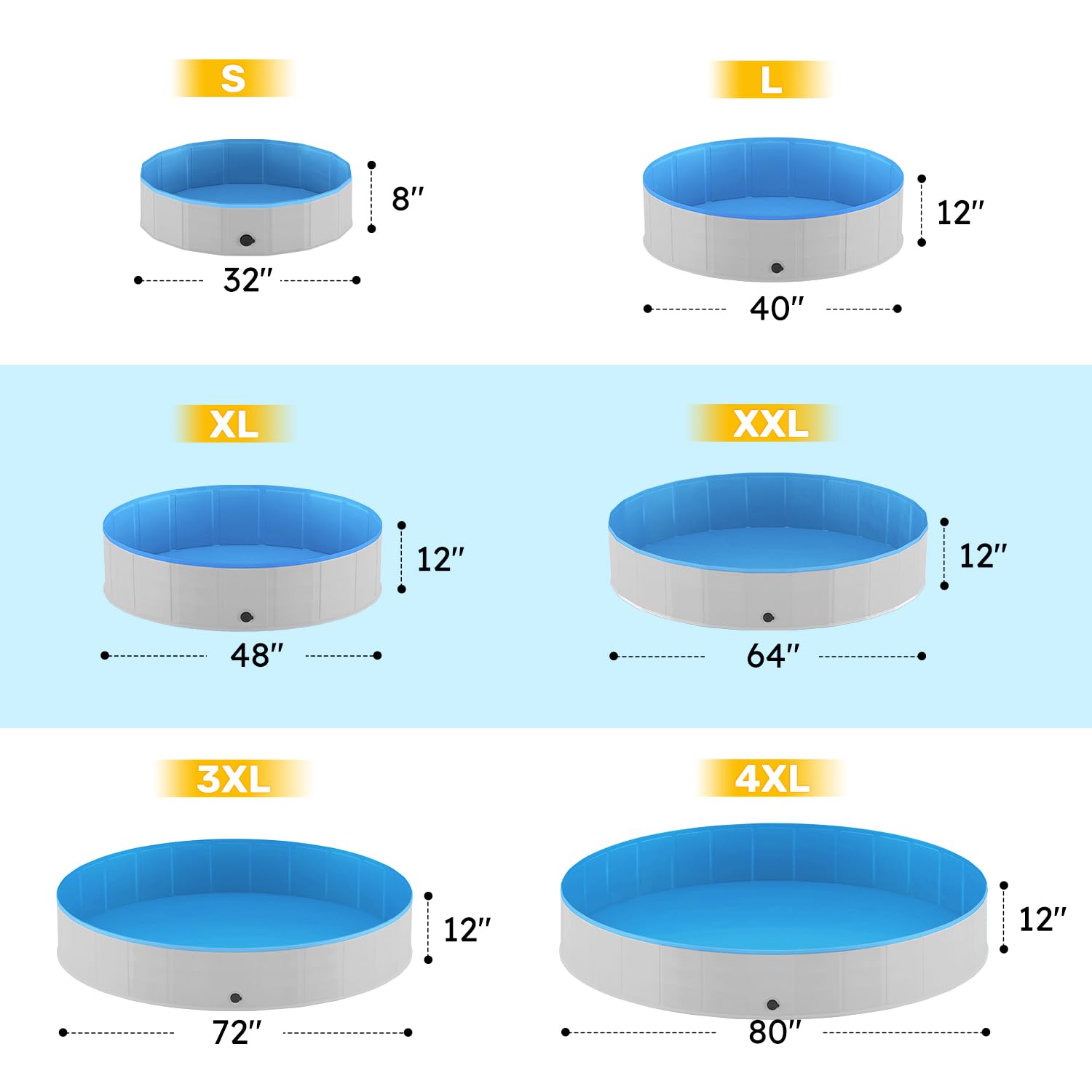 Niubya base antideslizante para piscina, mayor seguridad al baño.
