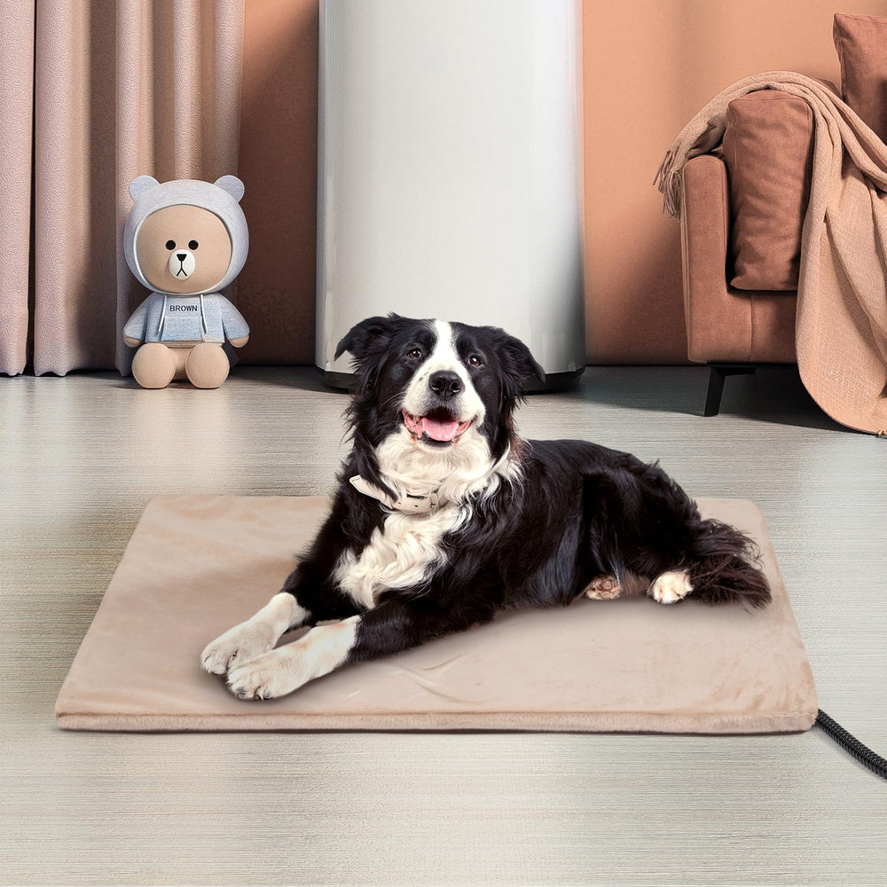 Niubya cama calefactable para uso durante todo el año en casa.