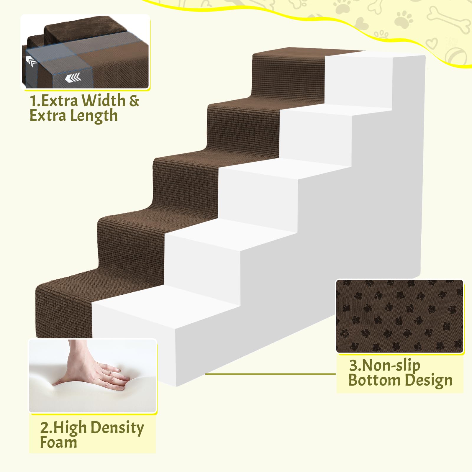 Funda lavable de Niubya, limpieza rápida y sencilla.