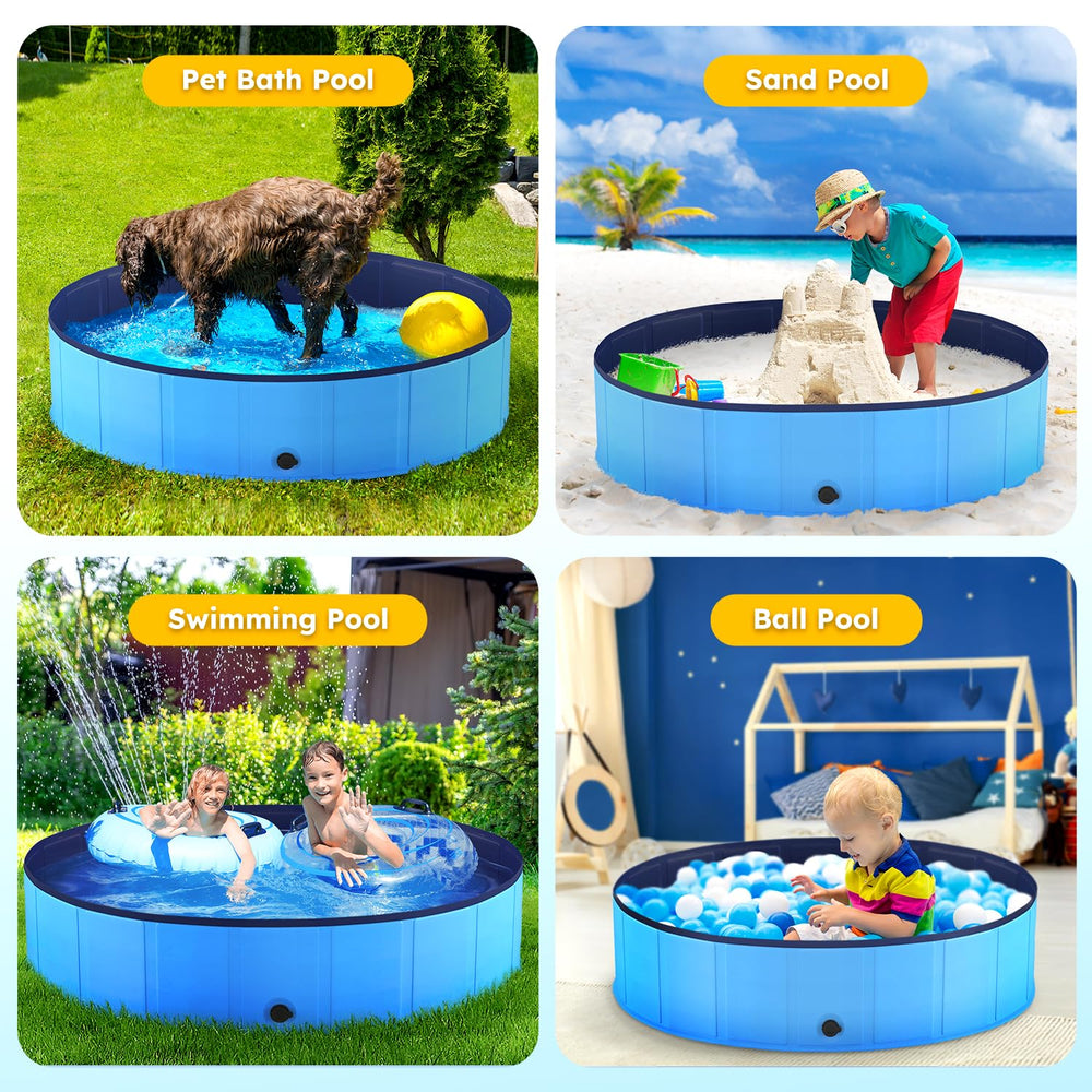 Niubya uso versátil: bañera, parque de juguetes o piscina de bolas para mascotas.