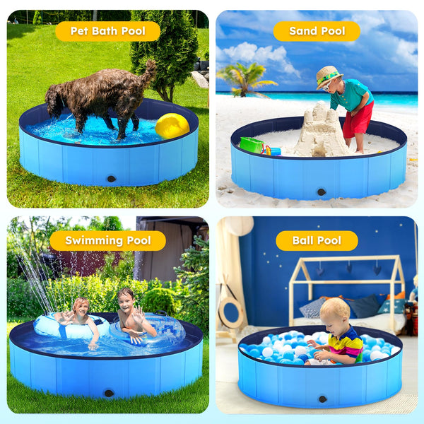 Niubya uso versátil: bañera, parque de juguetes o piscina de bolas para mascotas.