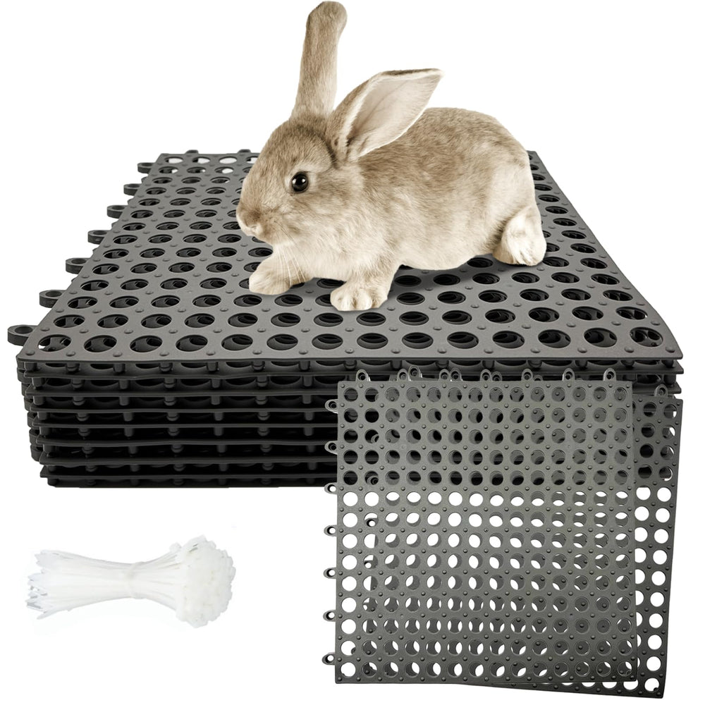 Niwaes almohadillas para patas de conejo, 12x12, reposo cómodo en la jaula