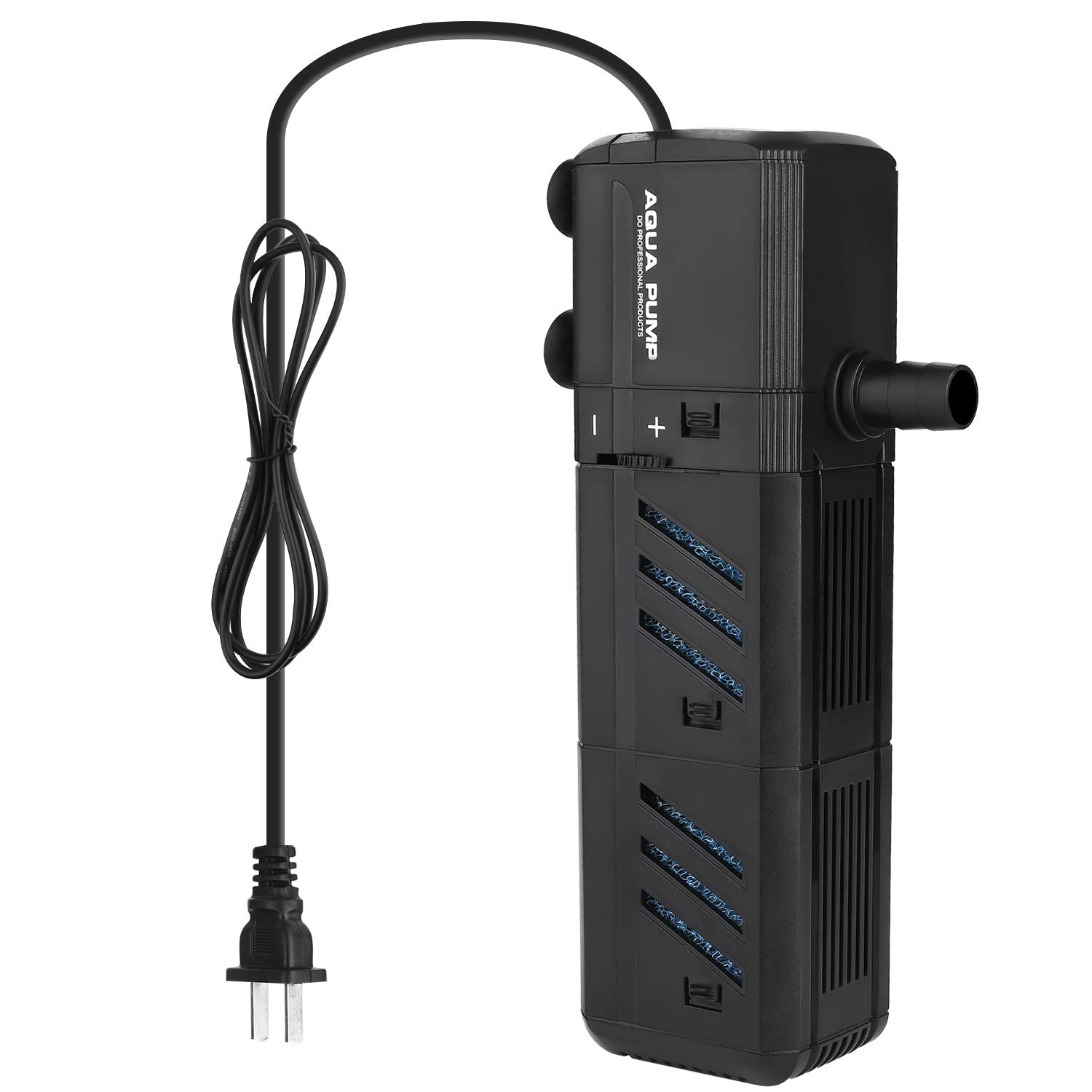 NO.17 filtro interno para acuario 12W mejora la circulación y agua clara.