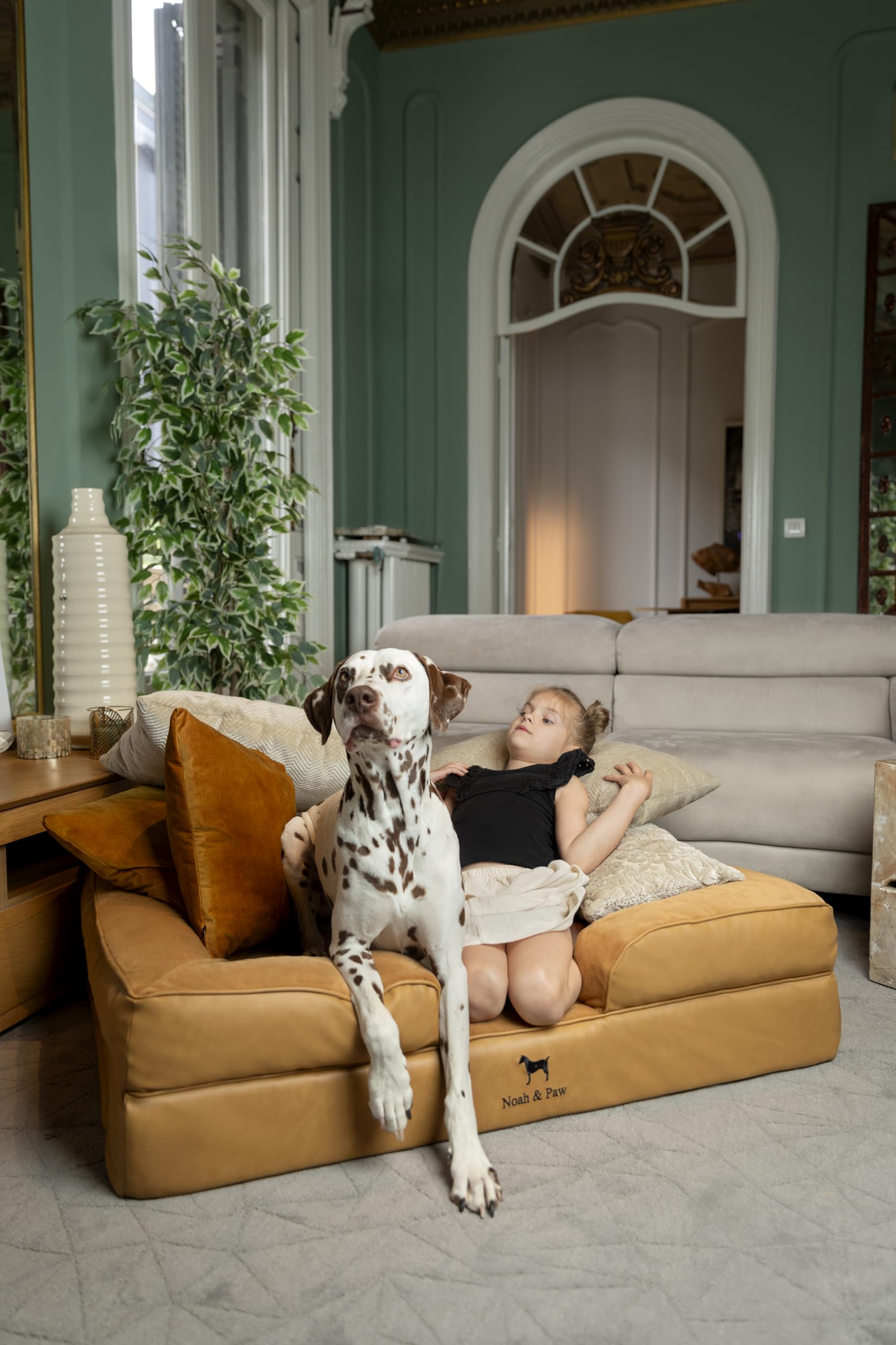 Cama NOAH & PAW con funda interior removible para lavado