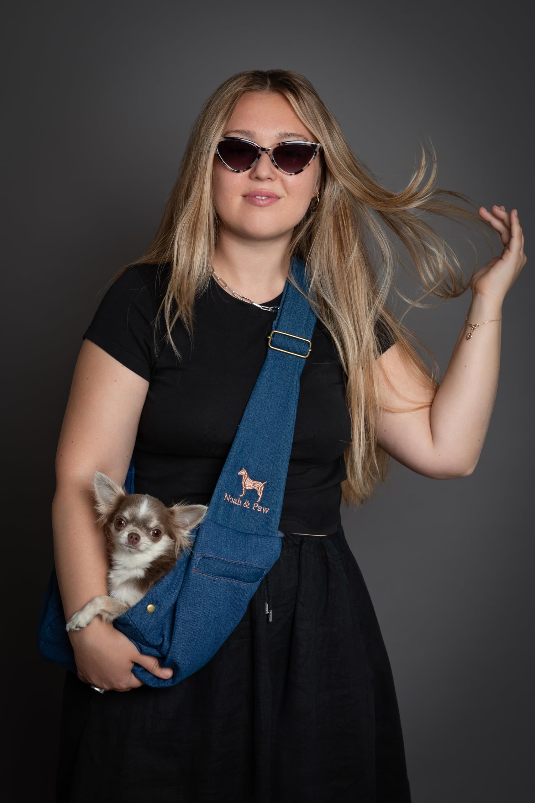 Noah & Paw peso-perros-3-10-libras compatible con razas pequeñas.