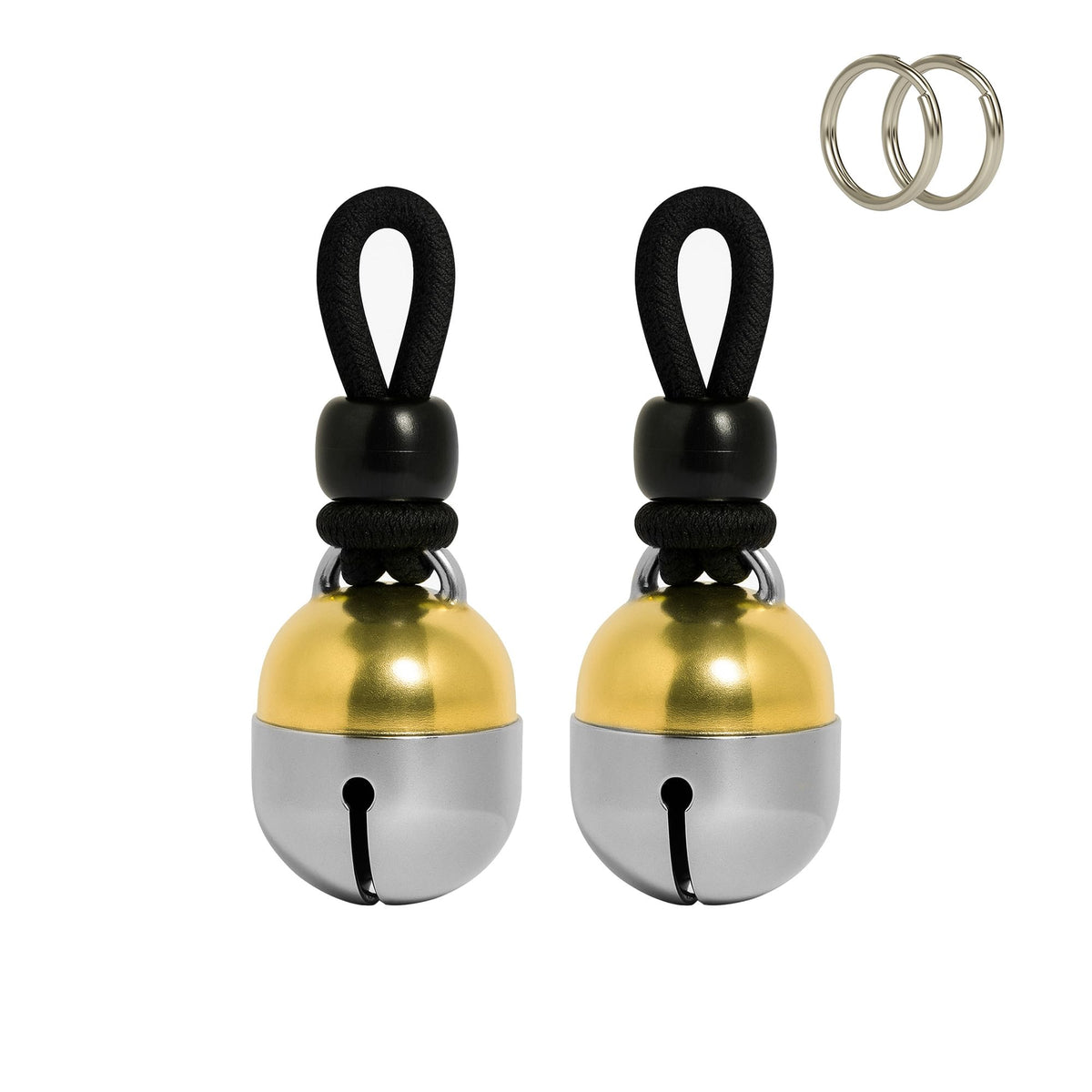 Noble Bells campana de collar laton niquel, sonido claro para localizar a tu mascota.