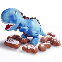 Juguete dinosaurio peluche grande Nocciola para juego suave y seguro