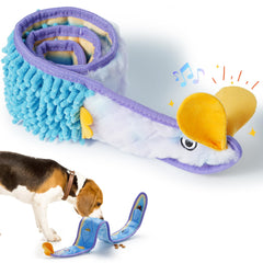 Nocciola EEL: juguete con chirrido para perros activos.