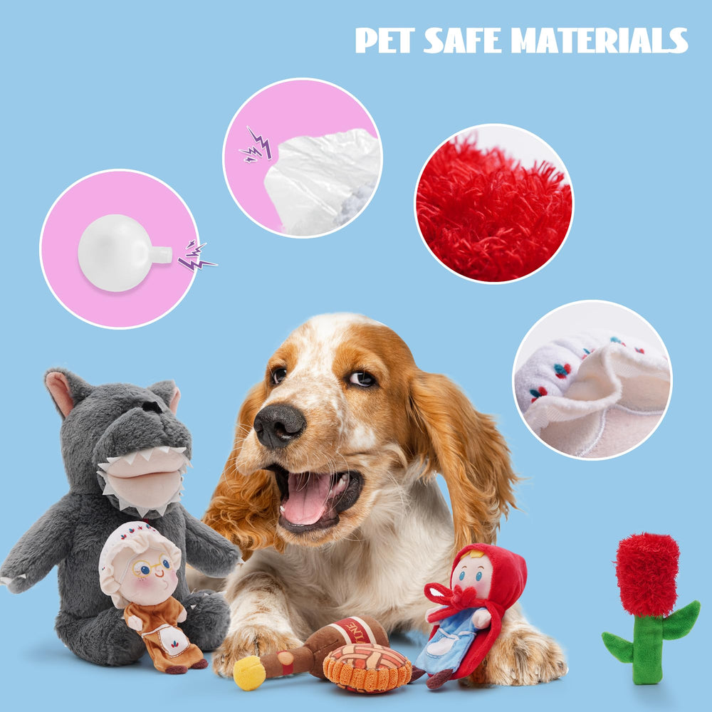 Nocciola Juguete multi juego, paquete completo para perros pequeños y medianos