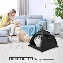 Nockovi Tienda para Mascotas con Malla Transpirable, mantiene la circulación de aire.
