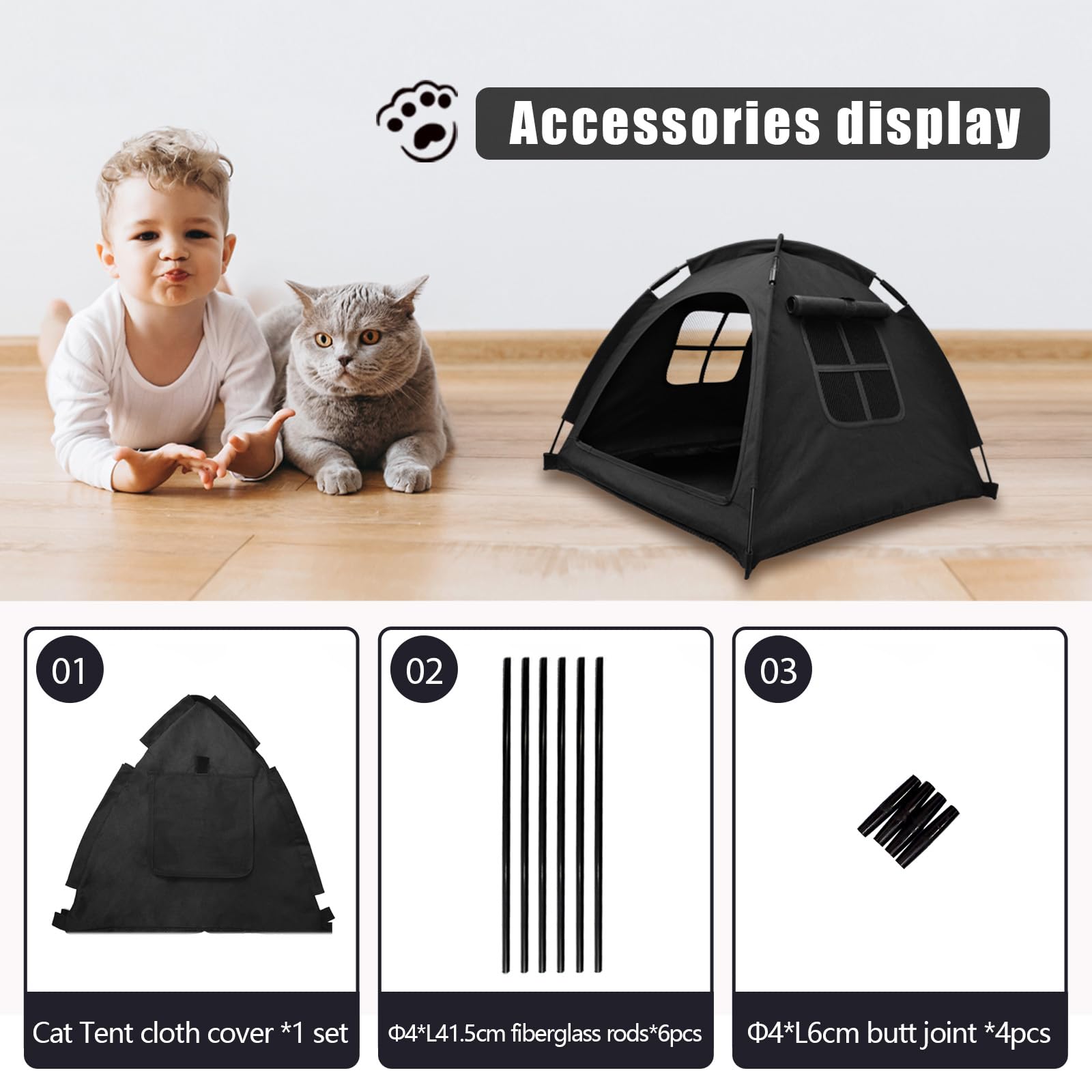 Nockovi Tienda Mascotas Uso Interior y Exterior, apta para casa o exterior.