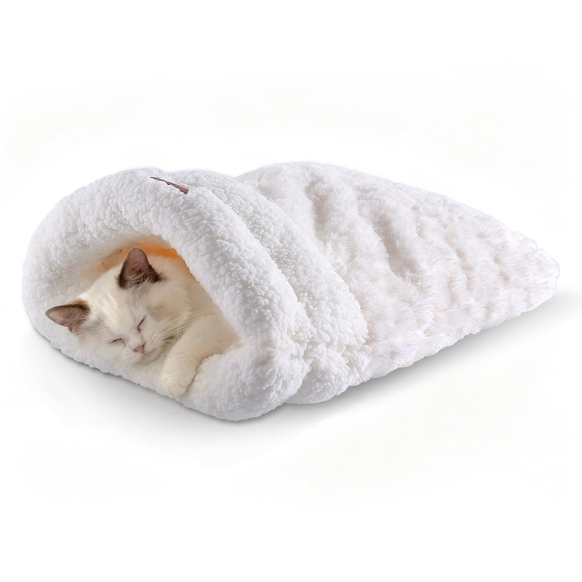 NODARKO Cama-gato-dormir-4-en-1: refugio cálido para siestas tranquilas