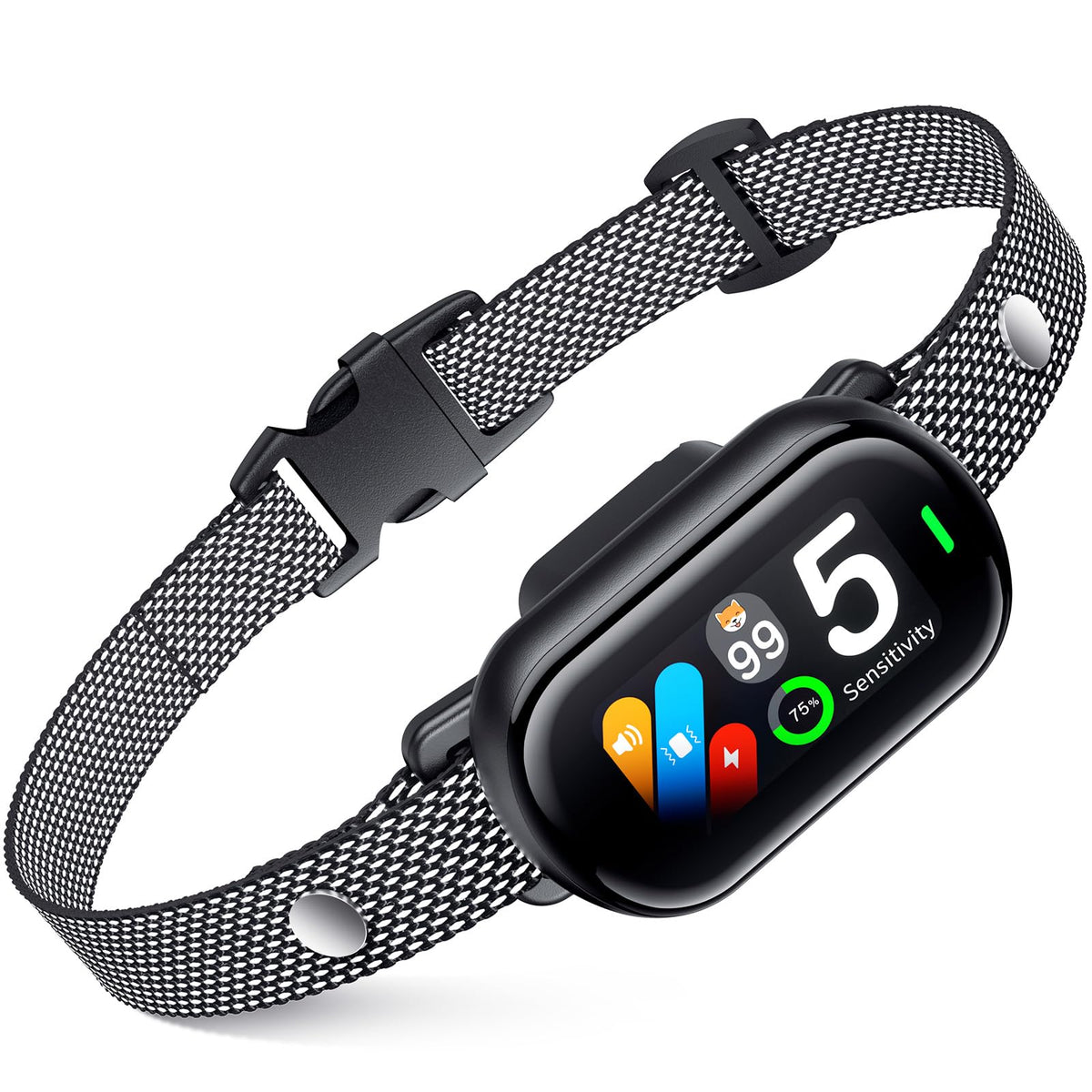 NOIDECE collar anti ladridos en perro negro para tranquilidad del hogar