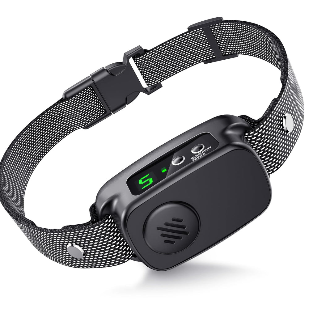 NOIDECE collar antip ladridos para perros grandes, entrenamiento progresivo y cómodo.