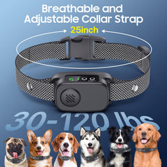 NOIDECE collar IP67 resistente al agua para uso diario en lluvia y agua.