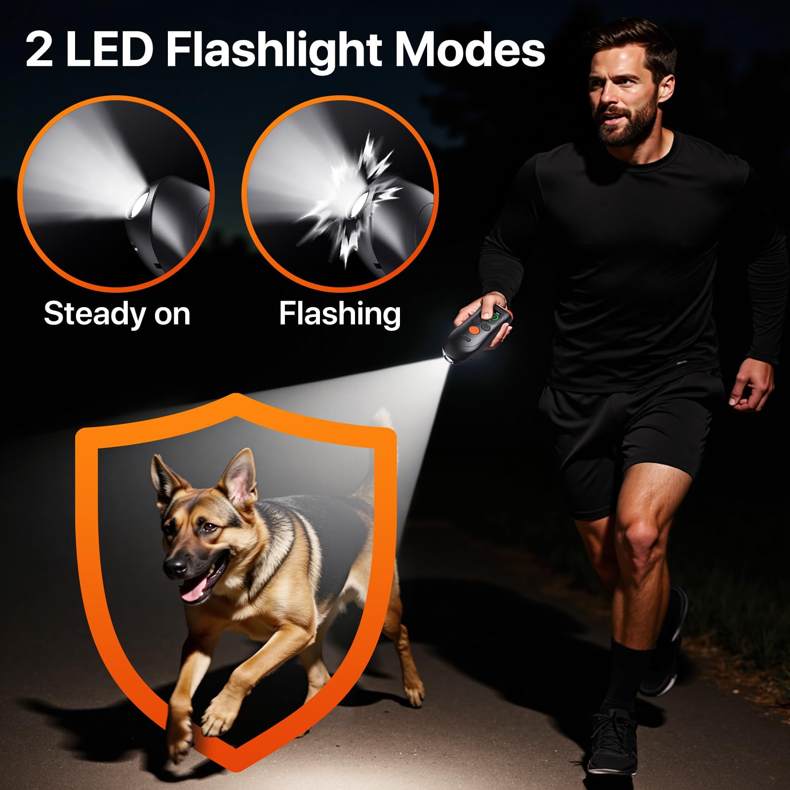 NOIDECE luz LED doble para seguridad nocturna
