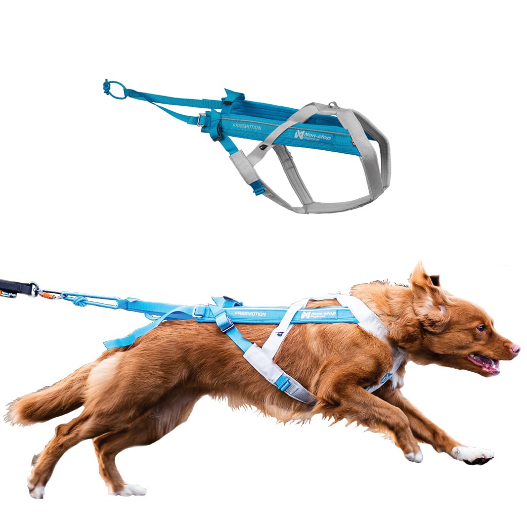 Non-stop dogwear Freemotion 5.0 arnés para correr, comodidad y libertad de movimiento