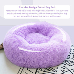 Nononfish cama donut tamaño ideal para cachorros y razas enanas.