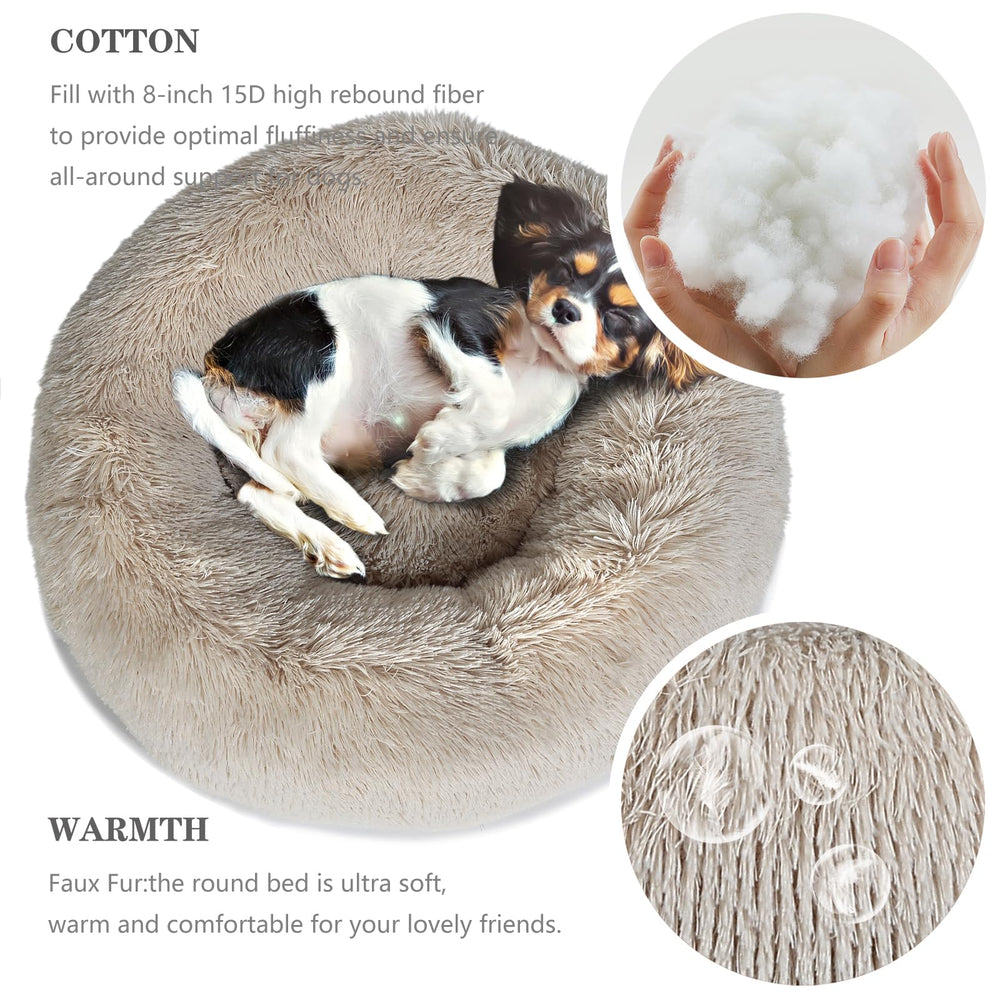 Nononfish Cama pelo-falso para gatos: superficie suave para siestas largas.