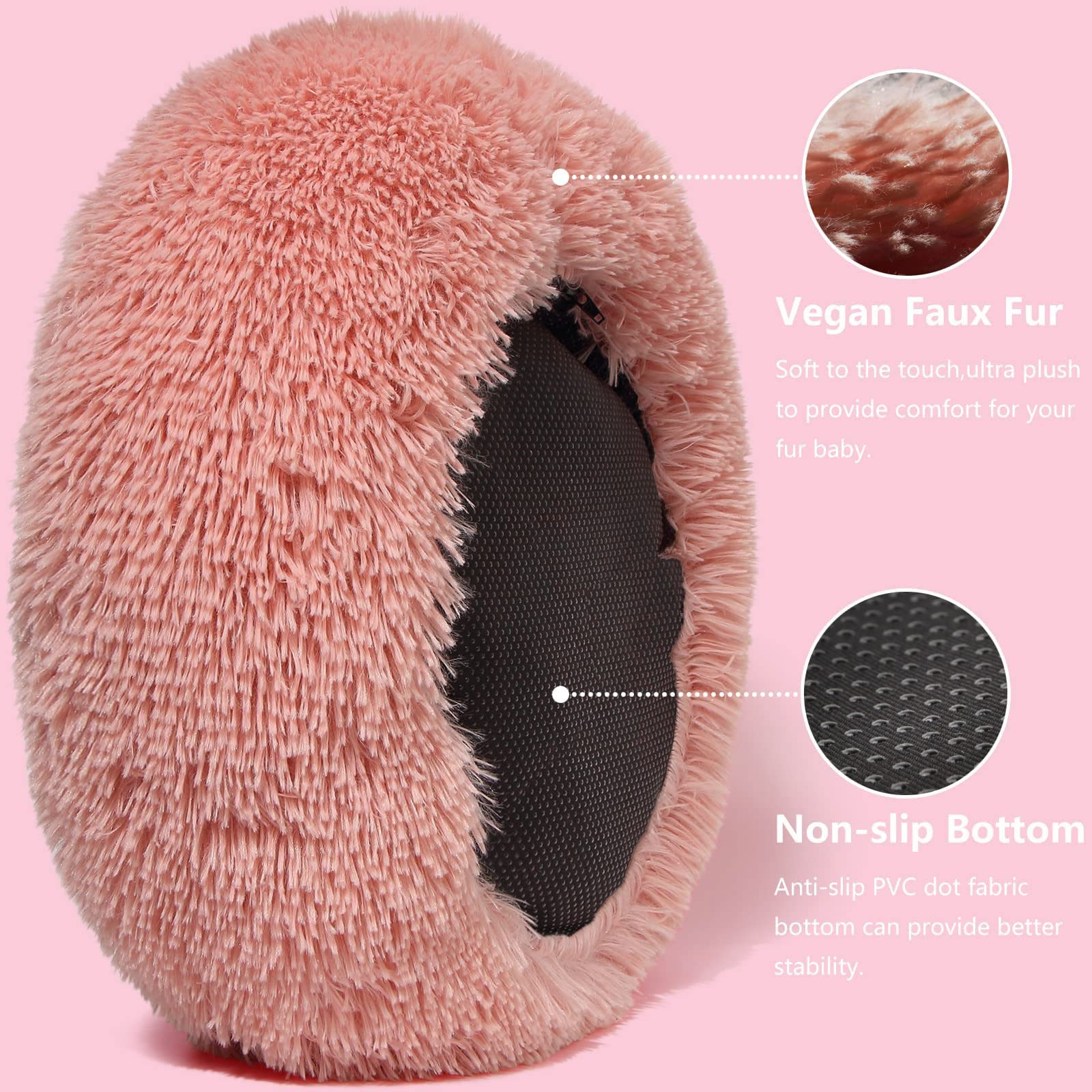Tejido de peluche nononfish, perfecto para abrazar y descansar.