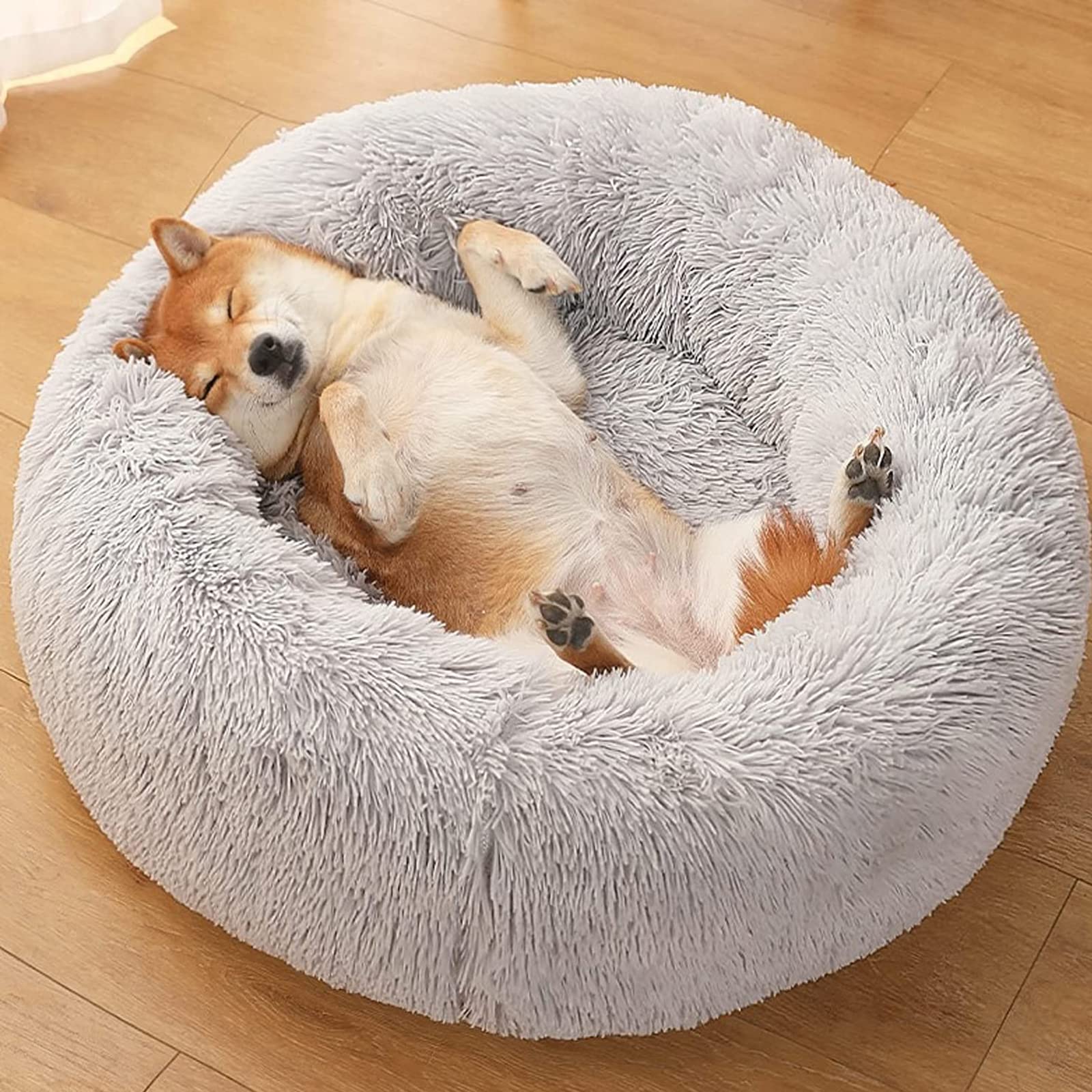Nononfish cama rosquilla, tela suave para confort y descanso