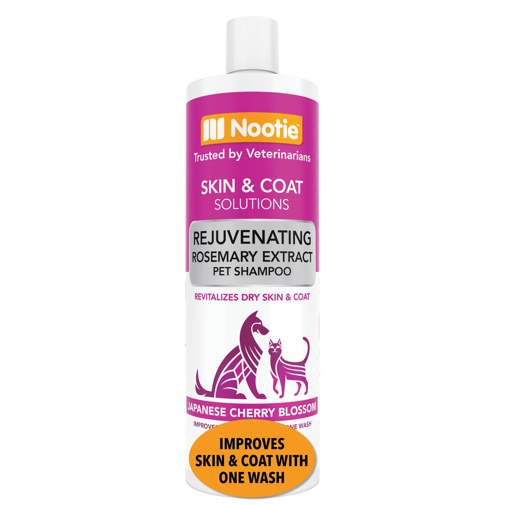 Nootie champú para perros con piel sensible en una botella, cuidado suave para pelaje.