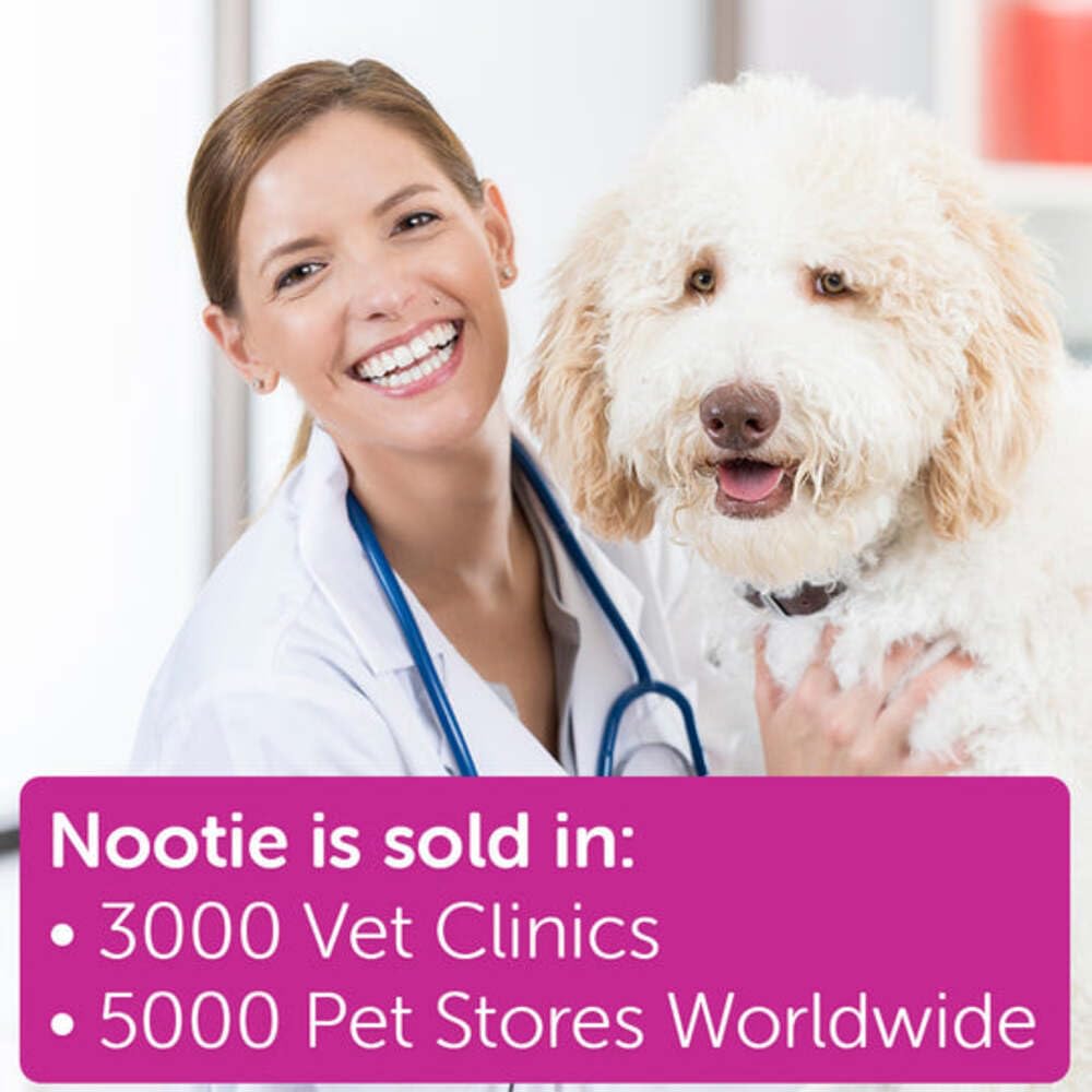 Nootie libre de parabenos; producto seguro para hogares con gatos.