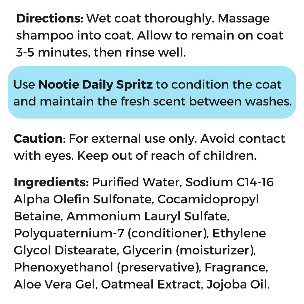 Nootie champú Guisante Dulce Vainilla: aroma suave que transforma la rutina de baño.