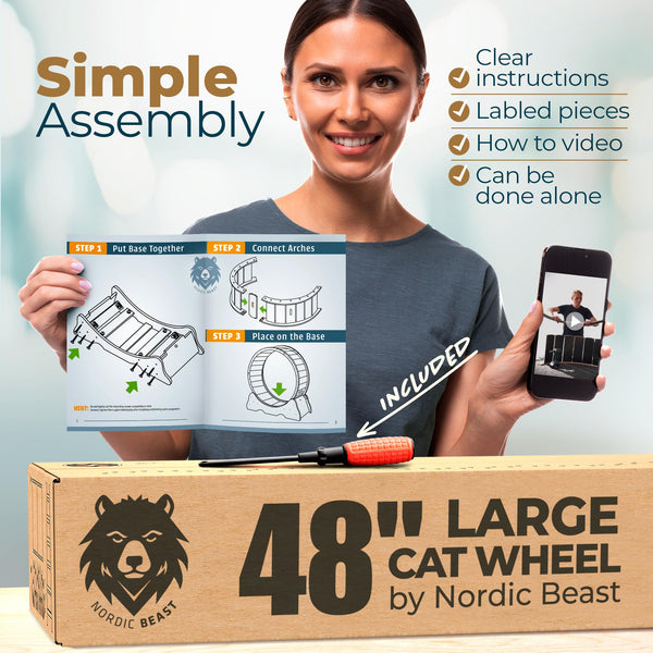 Sistema de seguridad para patas Nordic Beast, diseño sin huecos.