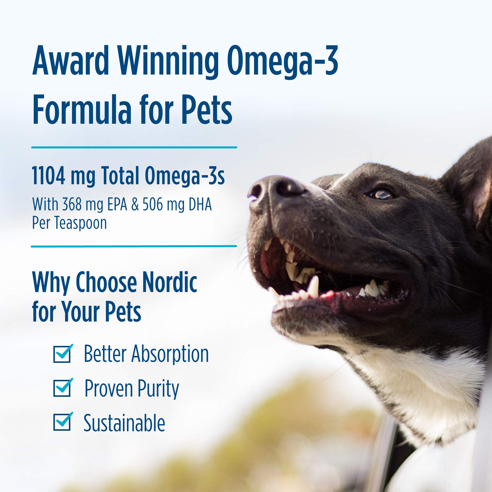 Cucharita medidora de Nordic Naturals para perros grandes