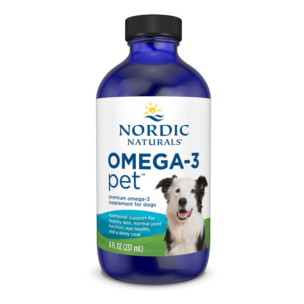 Nordic Naturals Omega-3 Pet bottle de aceite para perros, apoyo a la salud cardíaca
