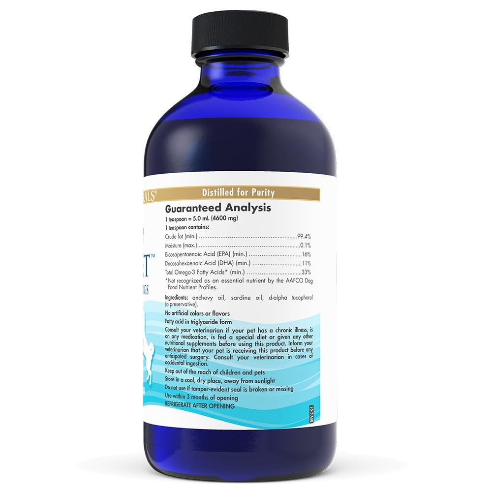 Pelo suave y brillante en perro gracias a Nordic Naturals Omega-3 Pet