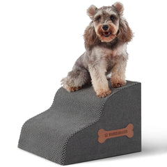Nordjager escaleras para perros pequeños, dos peldaños, para subir al sofá con facilidad.