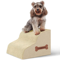 Nordjager escalones para perro pequeño 2 pasos: facilitan subir al sofá sin esfuerzo.