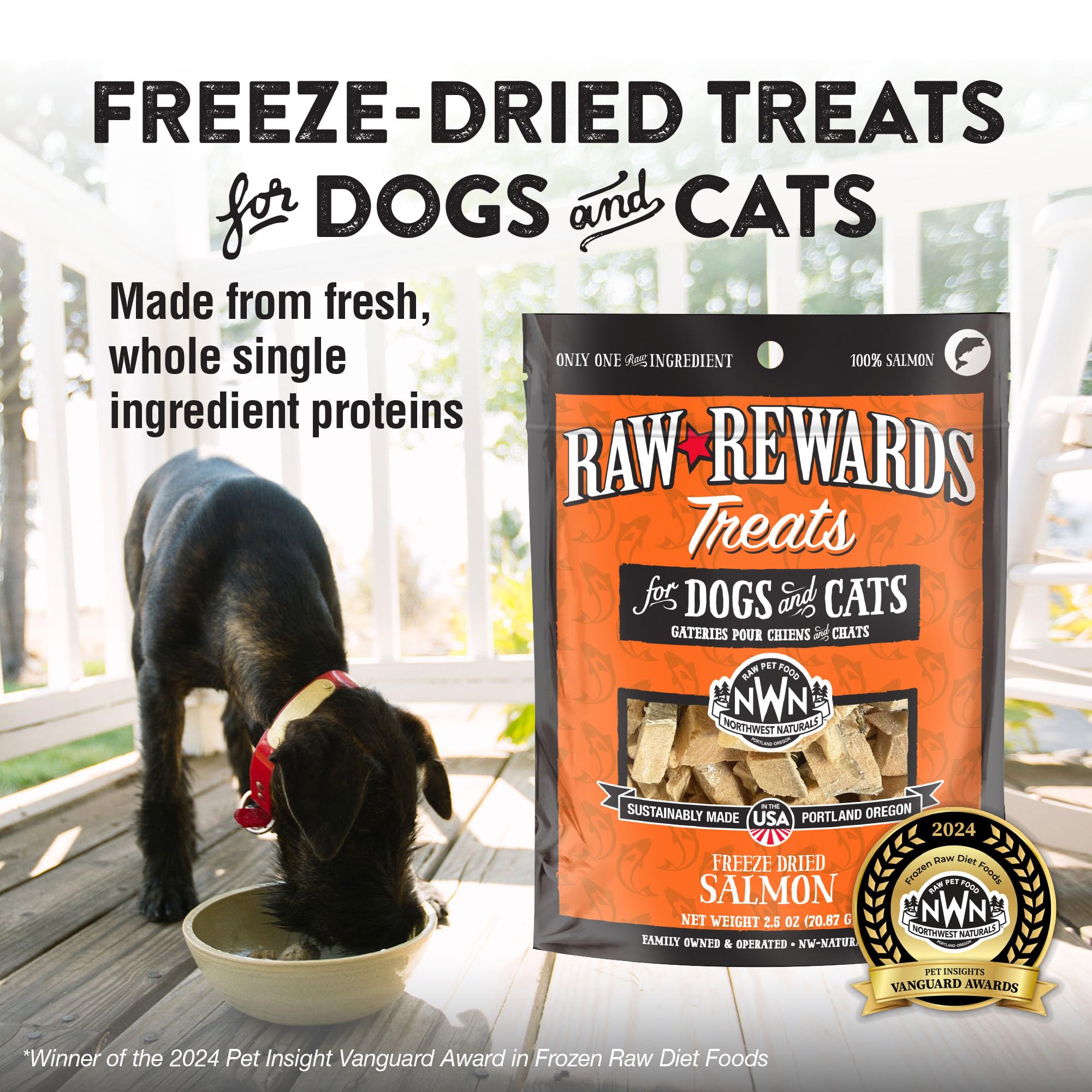 Northwest Naturals alimento humano de calidad, seguridad en cada porción para mascotas.
