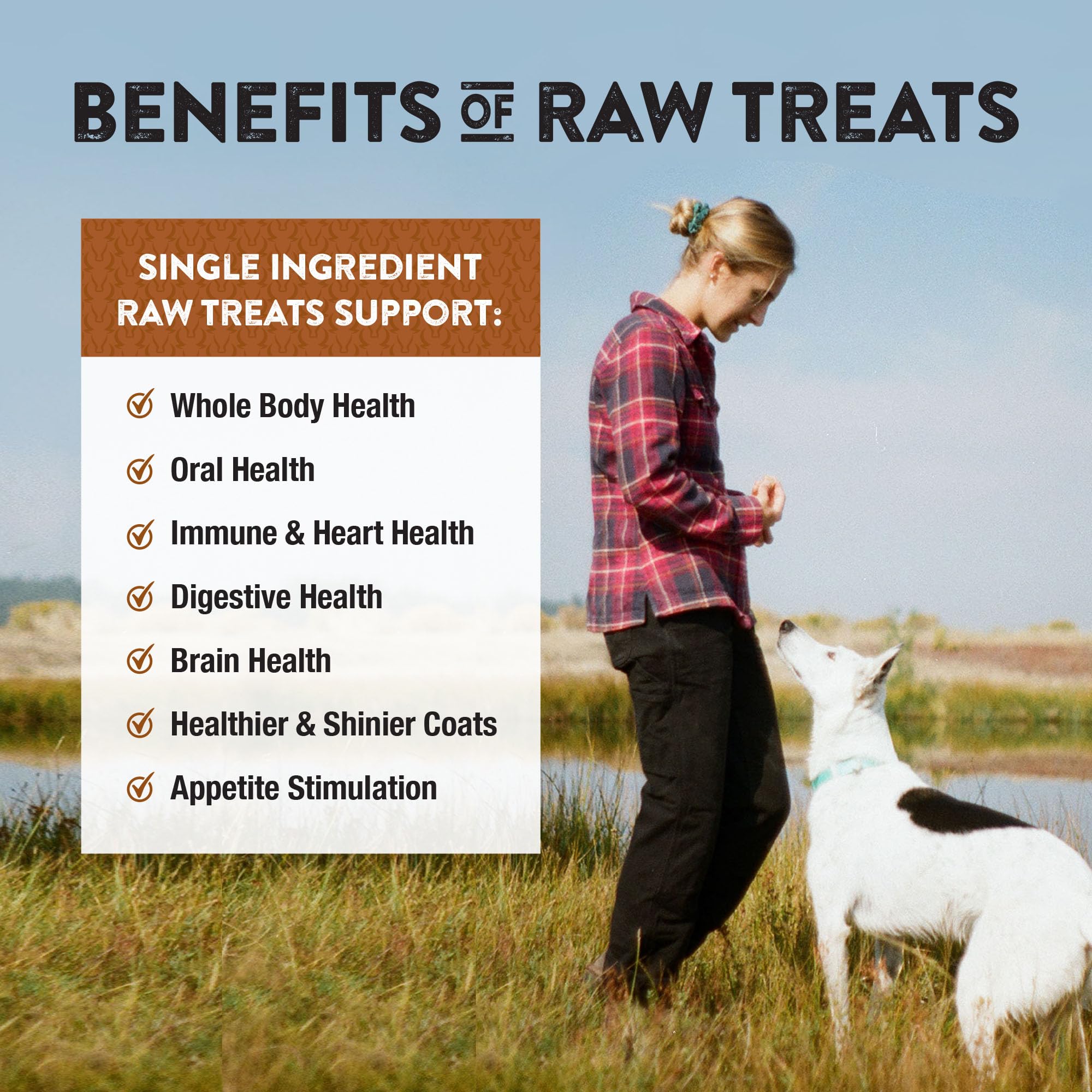 Northwest Naturals: apto para perros y gatos, porciones pequeñas para snacks.