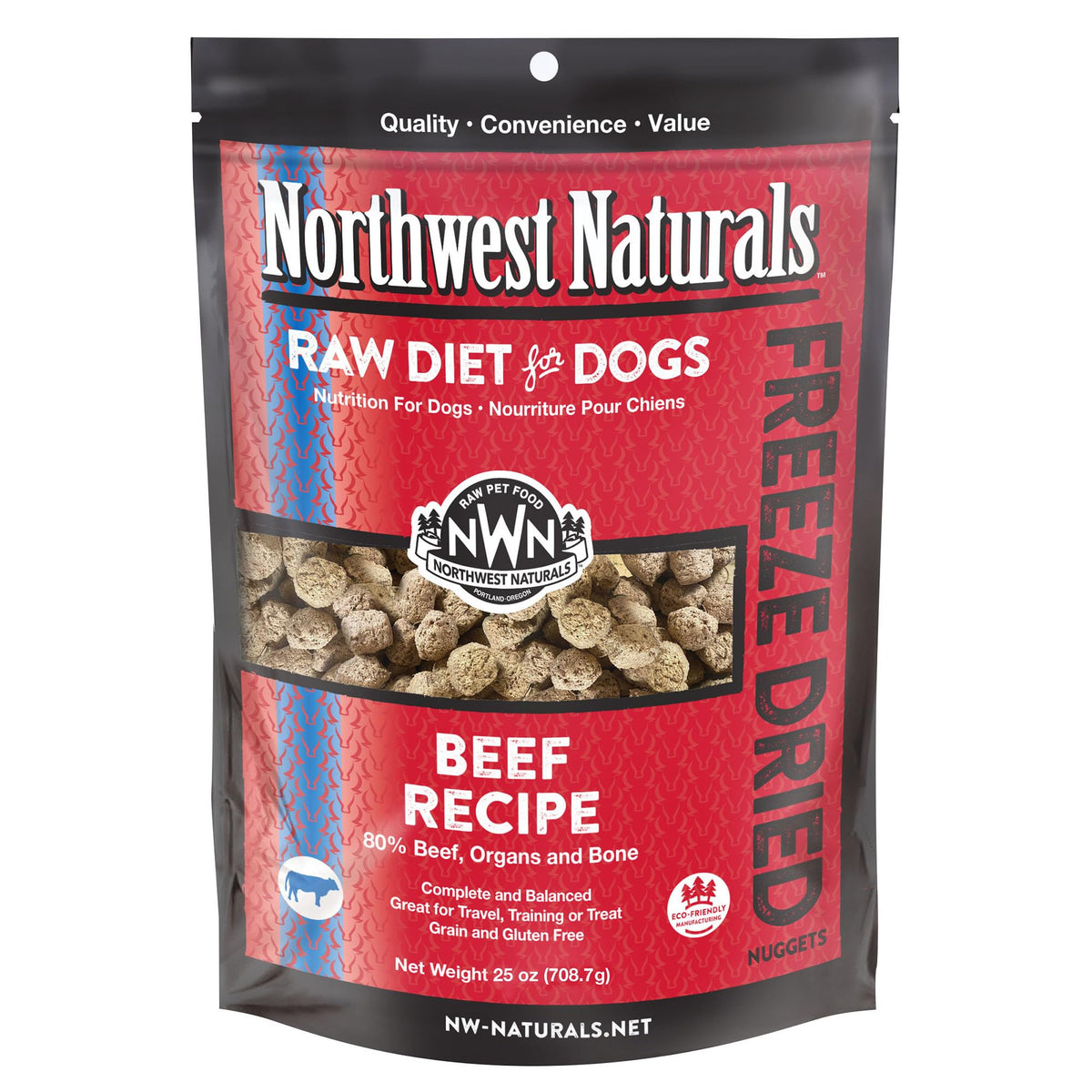 Northwest Naturals bocados-tamano para perro, masticación fácil y adecuada para todas las edades.