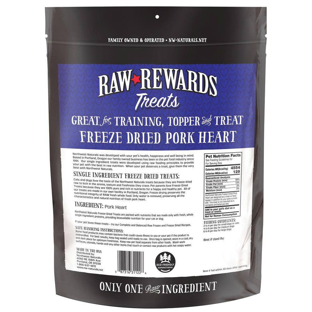 Northwest Naturals calidad estadounidense, liofilizado para conservar nutrientes y sabor.