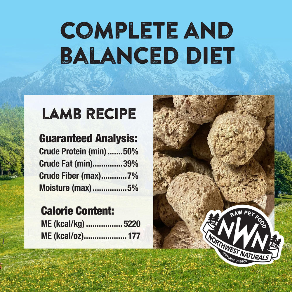 Northwest Naturals Fórmula sin granos de cordero para dietas específicas