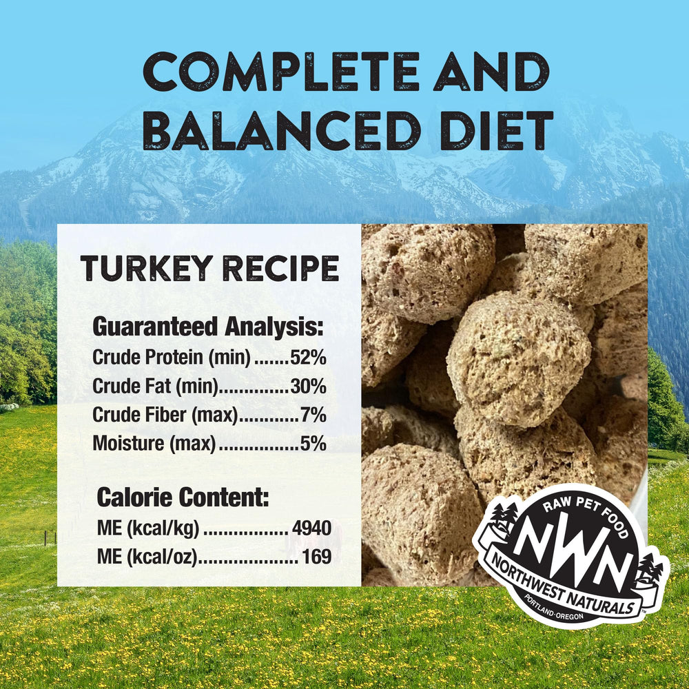 Nuggets pequeños de Northwest Naturals, aptos para perros de todas las tallas.