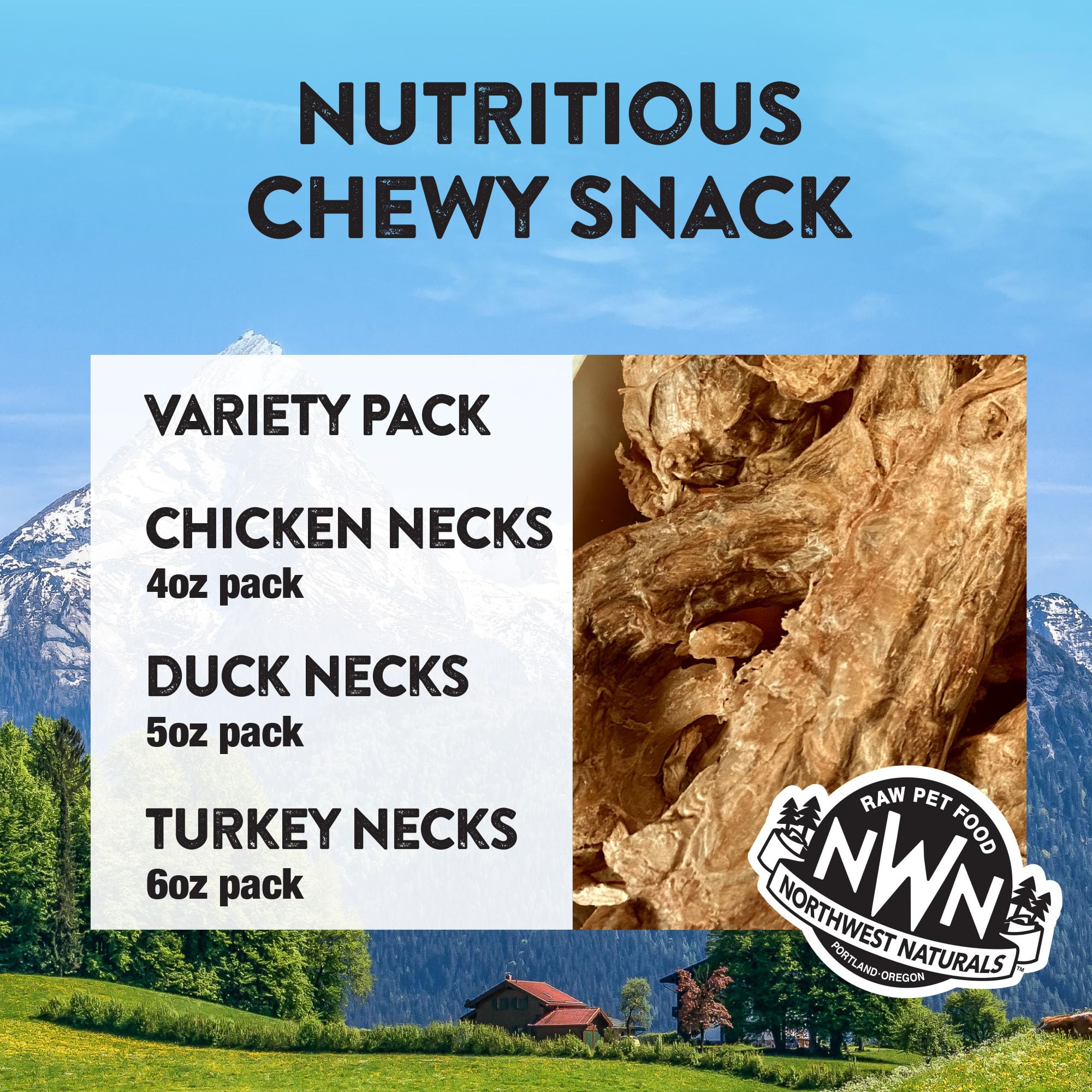 Northwest Naturals paquete pavo: snack nutritivo para mascotas.